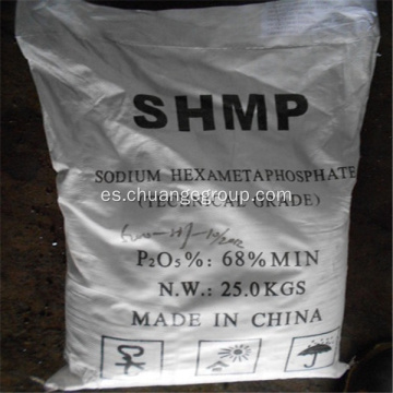 SHMP 68 como tratamiento de agua suavizante